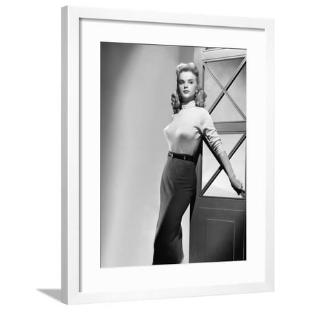 Le Cri by la victoire BATTLE CRY by Jonathan Liebesman with Anne Francis, 1955 (photo) Framed Print Wall