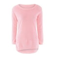 thumbnail image 5 of Aoochasliy Womens Sweaters Pullover Clothes Casual Solid Jumper Blouse, 5 of 7