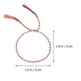 thumbnail image 4 of 12 Pcs Bracelet Tissé à la Main Chaîne de Poignet de Style Tibétain Sangle de Main Réglable, 4 of 7