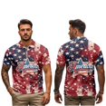 thumbnail image 3 of Aplkyhs Matching Golf Shirts for Couple American 250th Anniversary Lightweight His and Hers Golf Shirts Matching Moisture Wicking Mens Golf Shirt Breathable Fabric Suitable for Tennis Enthusiasts, 3 of 6
