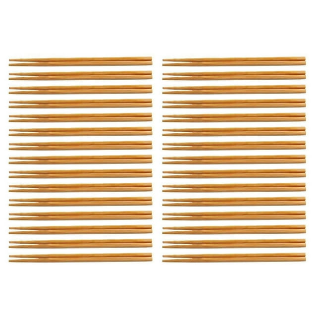 Palillos De Madera, Palillos De Comedor Elegantes 30 Pares Para Sushi