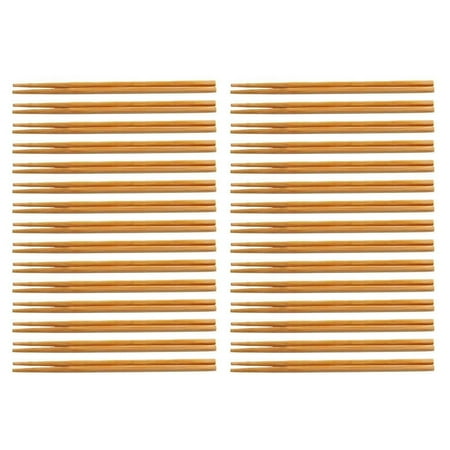 

2024 30 Pairs Wooden Chopsticks Set Anti Slip Reusable Lightweight Dining Chinese Chopsticks for Noodles p