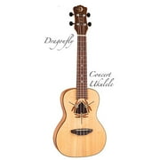 Luna Dragonfly Spruce Top Concert Body Ukulele with Gig Bag - Satin