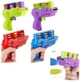 thumbnail image 2 of Children Flying Saucer Gun Carrot Flying Disc Launcher Outdoor Flying Toy Game For Kids, 2 of 8