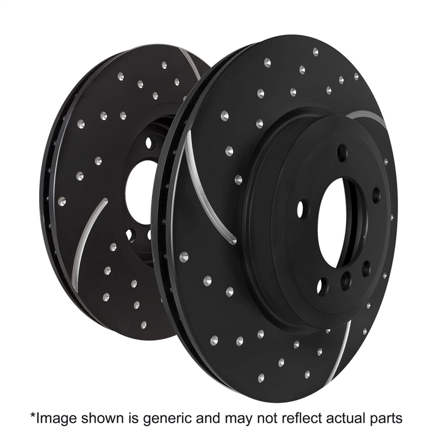 EBC Brakes GD Series Slotted and Dimpled Sport Rotors (Pair