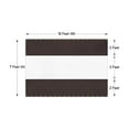 thumbnail image 2 of COVERS&ALL Outdoor Clear Panel Curtain, 12 Oz Tarp Max Waterproof & UV Resistant with Rustproof Grommets, Ideal for Outdoors/Indoors (7' H x 10' W Feet, Coffee), 2 of 6