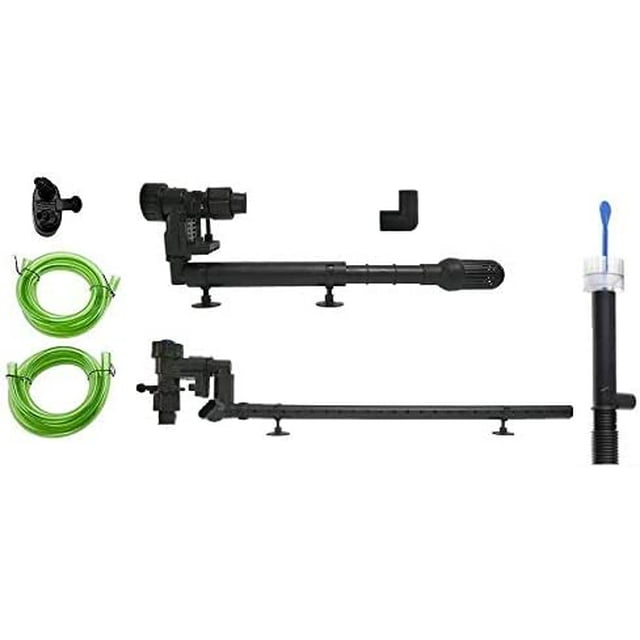 Marine Color Newest Version Sunsun Original Replacement Accessories Canister Filter KIits Inlet Outlet Quick Shut Off Valve Hoses Surface Skimmer Included (HW-304A/B HW-404A/B HW-704A/B)