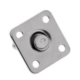 thumbnail image 6 of jiaping 4x316 Stainless Steel Swivel Square Pad Eye Plate Boat Rigging Hardware 6mm 4 Pcs, 6 of 7