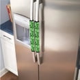 thumbnail image 2 of SEANATIVE Refrigerator Door Handle Covers Pack of 6 Waterproof Kitchen Electrical Appliance Decor Handles Gloves for Fridge Microwave Oven Dish Washer, Shamrock Clover Green St. Patrick's Day, 2 of 7