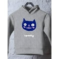 thumbnail image 3 of Cute Kitten Vampire Hoodie Toddler -Image by Shutterstock,  2 Toddler, 3 of 4