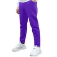 thumbnail image 2 of Favoffer Kids' Summer Solid Color Cotton Straight-Leg Pants Pocketed Casual Sports Home Activewear 2-15Y, 2 of 4