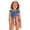 Royal Blue, variant on Grblisyd 4th of July Girls Swimsuit American Flag Crew Neck Flutter Sleeve Swimwear Beach Quick Dry Independence Day Bathing Suit for Kids 7-8 Years