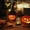 D, variant on Battery Operated Halloween Lanterns Outdoor with Pumpkin Skull Witch and Ghost Hand Designs Portable LED Lights with Handle for Indoor Outdoor Halloween Decor Party Favors and Night Light