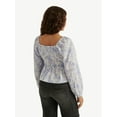 thumbnail image 2 of Justice Girl's Peplum Pretty Top, Sizes XS - XLP, 2 of 5