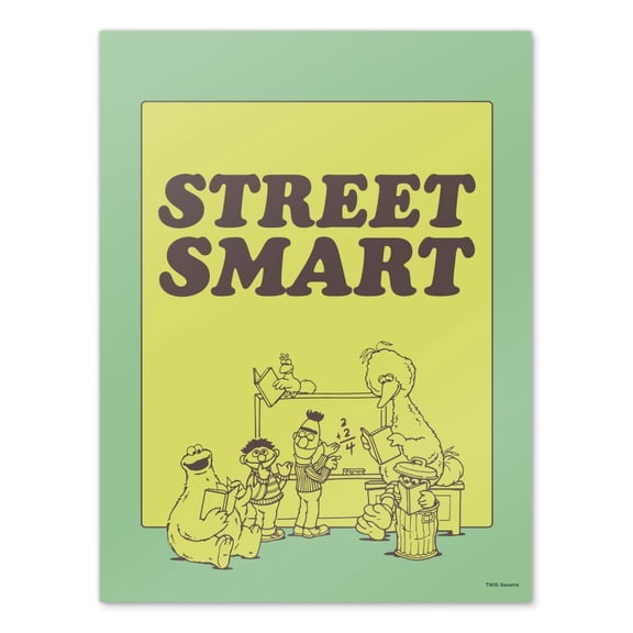 Sesame Street Smart Home Business Office Sign