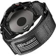 thumbnail image 1 of wonima11 Compatible With Garmin Watch Band, Super Rugged Nylon Sports Strap With Woven Loop Design, For Fenix/Forerunner/Approach/MARQ/Quatix/D2 Series Tough Replacement Band For Men, 1 of 1