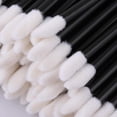 thumbnail image 4 of 200 cepillos de labio y espátula desechables de macara, aplicador de brillo labial para extensión de pestañas, kits de maquillaje Afortunado Sencillez, 4 of 4