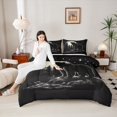 thumbnail image 4 of Manfei Teens Female Men Safari Bear Bedding Comforter Set 2pcs,Woodland Wildlife Twin Comforter Sets Microfiber,Jungle Animal Breathable Bedding Set,Microfiber Bedroom Decor,Reversible, 4 of 8