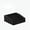black, variant on Creative Windproof Door Stopper,Plastic Matte Finish Door Wedge,Safety Door Blocker for Door Bottom,Anti-Collision Door Stopper