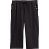 Women's Plus French Terry Grommet Crop-Length Pants