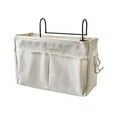 thumbnail image 2 of Tnobhg Bedside Storage Bag Easy Installation Durable Space-Saving Creative Hanging Storage Bag for Home Bedroom Dorm, 2 of 7