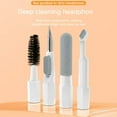 thumbnail image 1 of Ultimate Cleaning Kit 20 in 1 Compact Multi Brush Tool with Mist Spray Keyboards Earbuds Cameras Cleaning Kit White One Size, 1 of 13