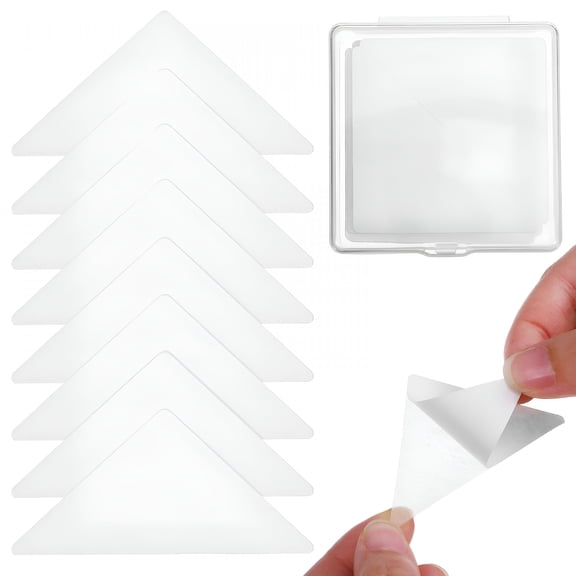 TELOLY 60Pcs Dress Shirt Collar Stays Pvc Anti Curling for Clothing