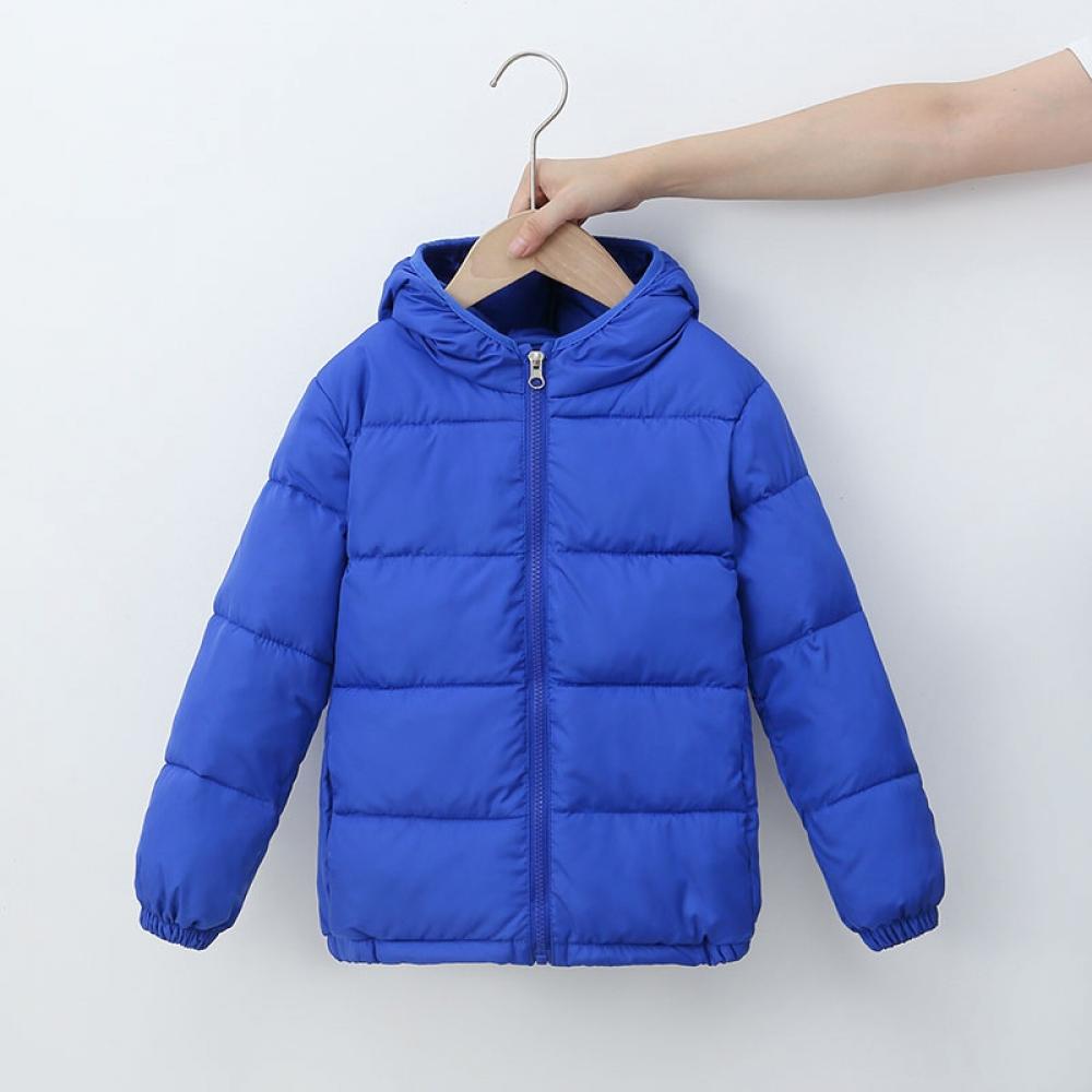 BULLPIANO Kids Winter Down Coats Infant Toddler Light Puffer Jacket Outwear Warm Winter Snow Coat Kids Snowsuit Winter Jacket with Hood - image 3 of 3