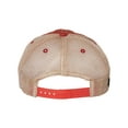 thumbnail image 2 of Old Favorite Trucker Cap, One Size, Scarlet RedKhaki, 2 of 2
