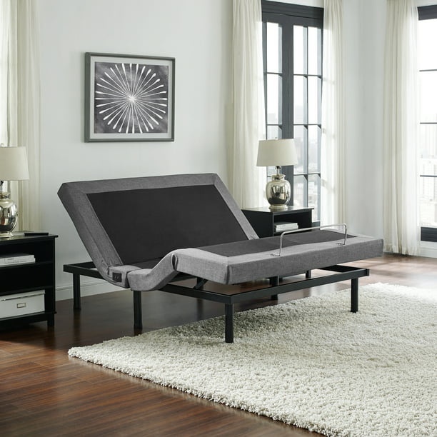 Posturecloud Adjustable Bed Base Dual, Split King Adjustable Bed Frame With Massage