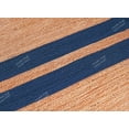 thumbnail image 6 of Chouhan Rugs Natural Jute Light Blue Lined Rug Bohemian Rug Decor Rug Handwoven Rug Custom Rug Decorative Rug, 6 of 8