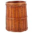 thumbnail image 4 of COOPHYA Pen Holder Cup Bamboo Light Brown 1Pcs 4.53X3.74X3.74In, 4 of 8