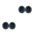 thumbnail image 3 of Methold Almohadillas para auriculares PU Reemplazo de almohadillas para auriculares para Q10 Q20 Q35 Q30/Negro 2Conjunto, 3 of 6