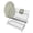 Metallic, variant on Better Houseware Jr. Folding Dish Rack, White