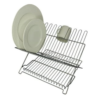 ITY International - Collapsible Dish Rack, 14.5 x 12.25 x 5, Gray 