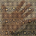 thumbnail image 3 of African Tulle Curtains with Rod Pocket, Traditional Ornament Striped Pattern Leopard Skin Art, Sheer Drape for Wedding Party 2 Panels, 7 Sizes, Umber Brown Marigold, by Ambesonne, 3 of 3