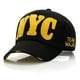 thumbnail image 2 of Gorra de béisbol unisex con letras NYC: gorra ajustable para deportes de primavera-verano y ropa informal, 2 of 3