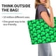 thumbnail image 2 of Balery Green Broccoli Bolsa Tote Estilo Estético con Cremalleras, Bolsa de Hombro, Bolsa de Compras Grande y Plegable, 2 of 8