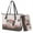 Cat Rose, variant on ZUXONGSY Shark Print Purse and Wallet Sets Womens Handbag and Purse Set Lightweight Top Handle Tote Bag for Women Waterproof Shoulder Handbag with Wallet