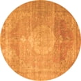 thumbnail image 1 of Ahgly Company Indoor Round Persian Orange Traditional Area Rugs, 5' Round, 1 of 1