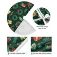 thumbnail image 2 of Ryvnso Christmas Tree Skirt Christmas Elements Pattern Xmas Tree Skirts Ornament Home Decorations 35.4", 2 of 6