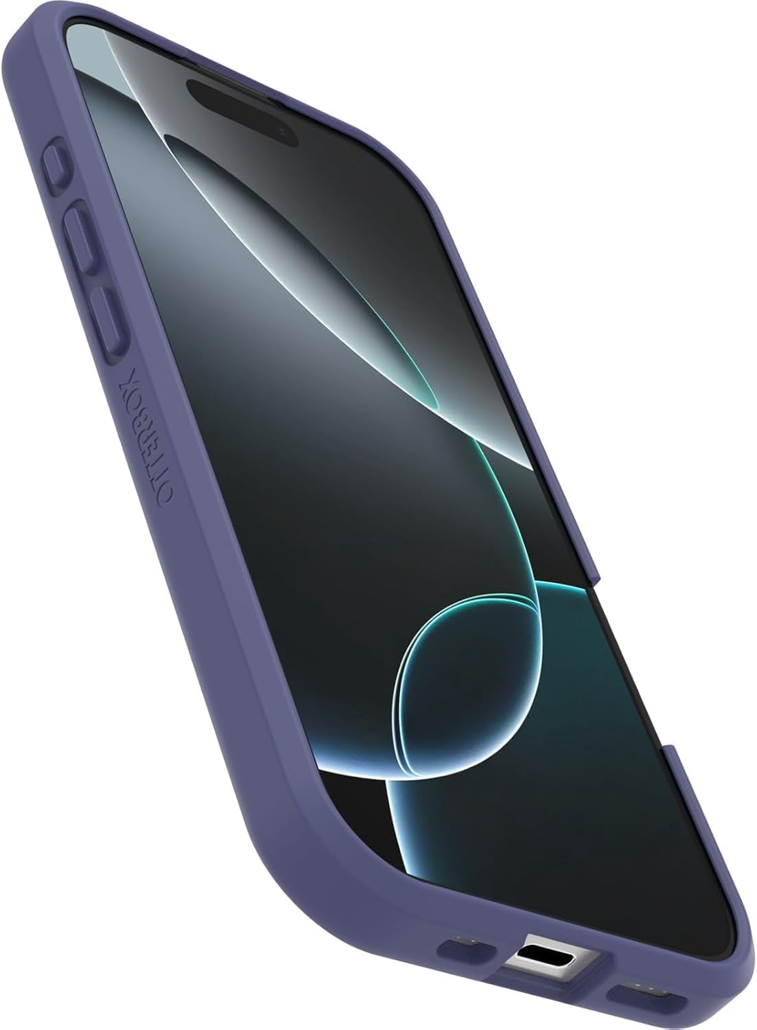 OtterBox iPhone 16 Pro (Only) - React Series Case - Denver Dusk (Clear/Purple) - Snaps to MagSafe - Ultra-Thin - Non-Retail Packaging