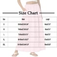 thumbnail image 3 of Mifsaly Beach Skirts for Women Maxi High Waist A Line Flowy Skirt Lightweight Tiered Pleated Casual Summer Vacation Clothes with Pockets M, 3 of 8