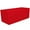 Red, variant on Gowinex Hunter Green 4 ft x 2.5 ft Fitted Tablecloth Polyester Rectangular Table Cover