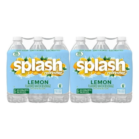 Splash Mandarin Orange Flavored Water, 16.0 fl oz, 24 Pack Plastic Bottles