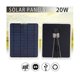 thumbnail image 5 of 20w Solar Panel 12v 10a Battery Controller Car Charger Outdoor Battery Supply For Vehicle Battery With Obd Plug, 5 of 5