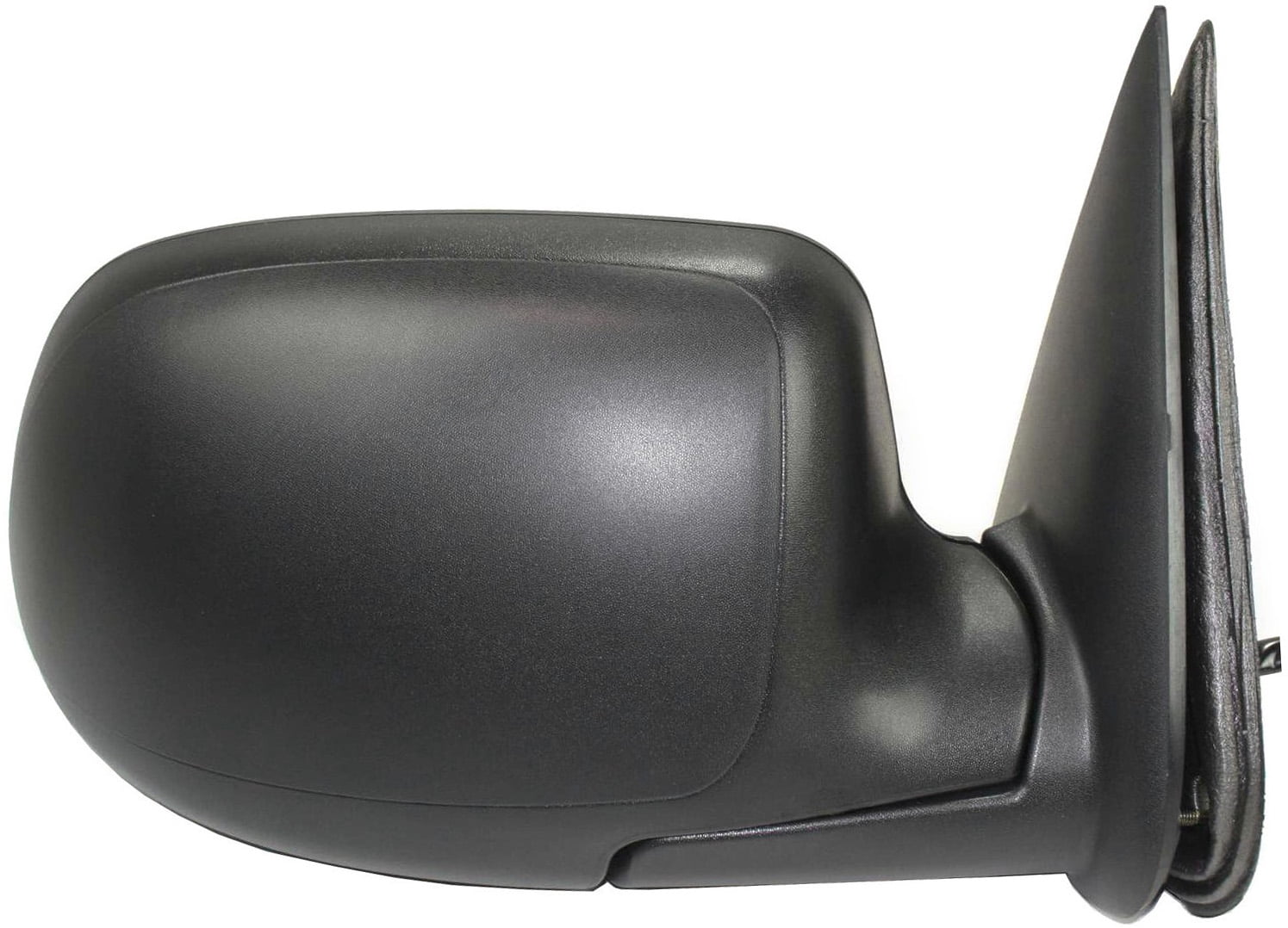 Mirror Compatible With 2003-2006 Cadillac Escalade 2007 Chevrolet Silverado 1500 HD Classic Right Passenger Side Heated Textured Black Kool-Vue