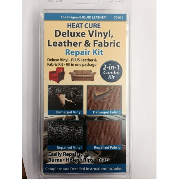 Leather and Vinyl Repair Kit Heat Cure (30-033) : Heat Cure Leather & Vinyl  Repair : Invisible Repair Products