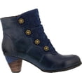 thumbnail image 3 of L`Artiste Belgard Women's Bootie with Vintage Embossed Leather Detail, 3 of 7