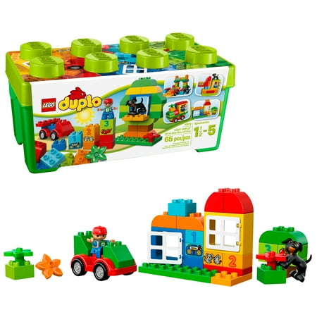 LEGO DUPLO All-in-One-Box-of-Fun Brick Box 10572 (65 Pieces)